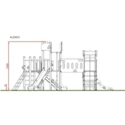 Parque Infantil Castillo WARWICK