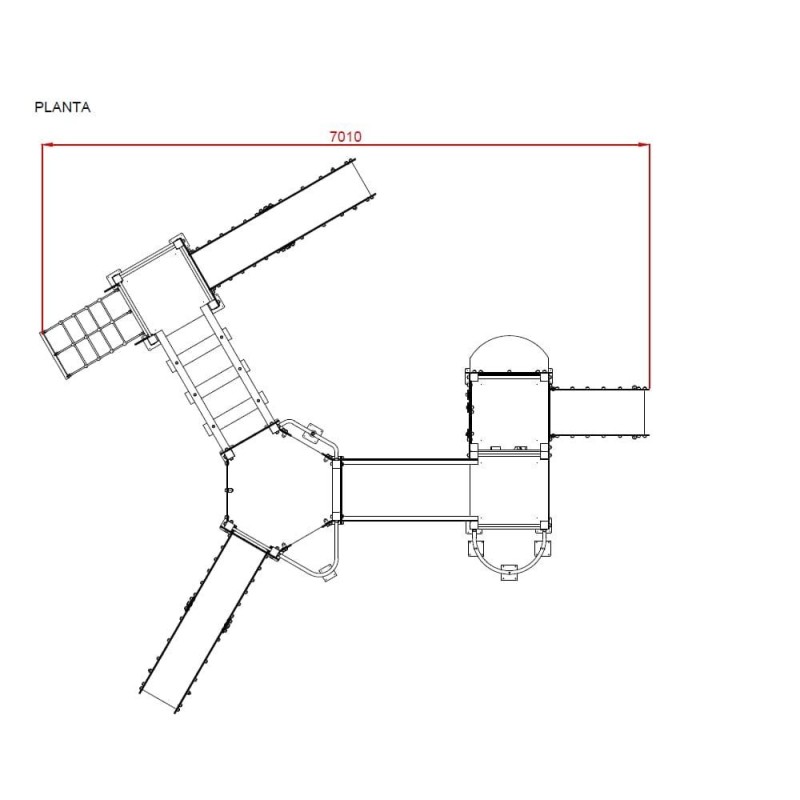 Parque Infantil Castillo WARWICK