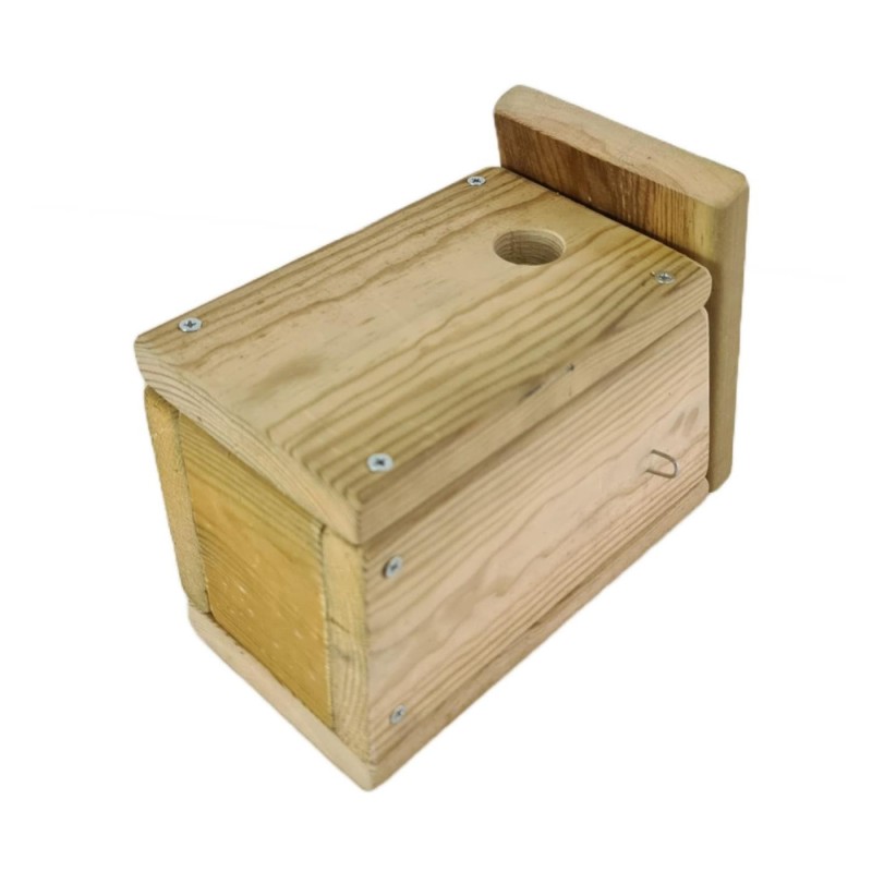 Caja nido para pájaros de madera tratada MASGAMES SPARROW