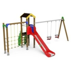 Parque infantil DUBAI com baloiço duplo