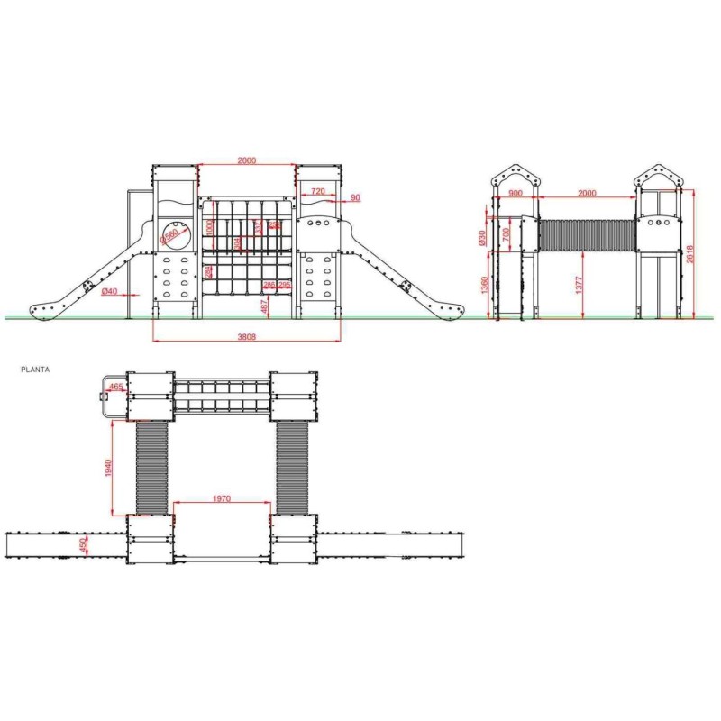 Parque infantil EDIMBURGO