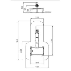 Parque infantil Reservatório de água modelo RHINE para crianças