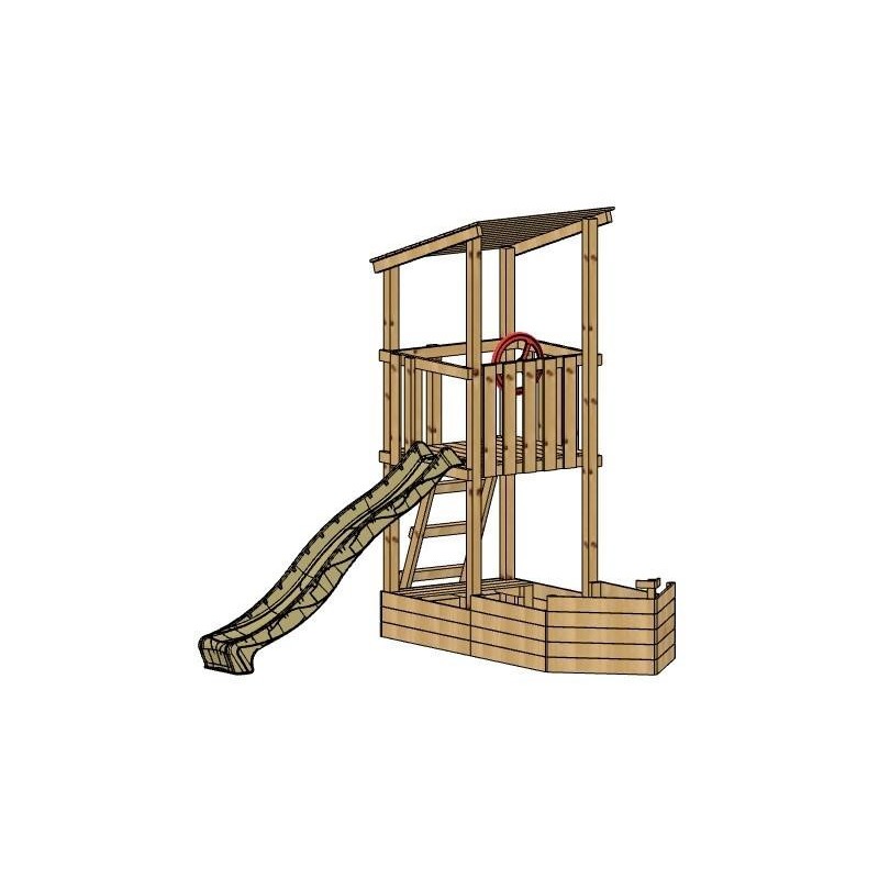 Parc infantil Masgames Nautilus L + Gronxador