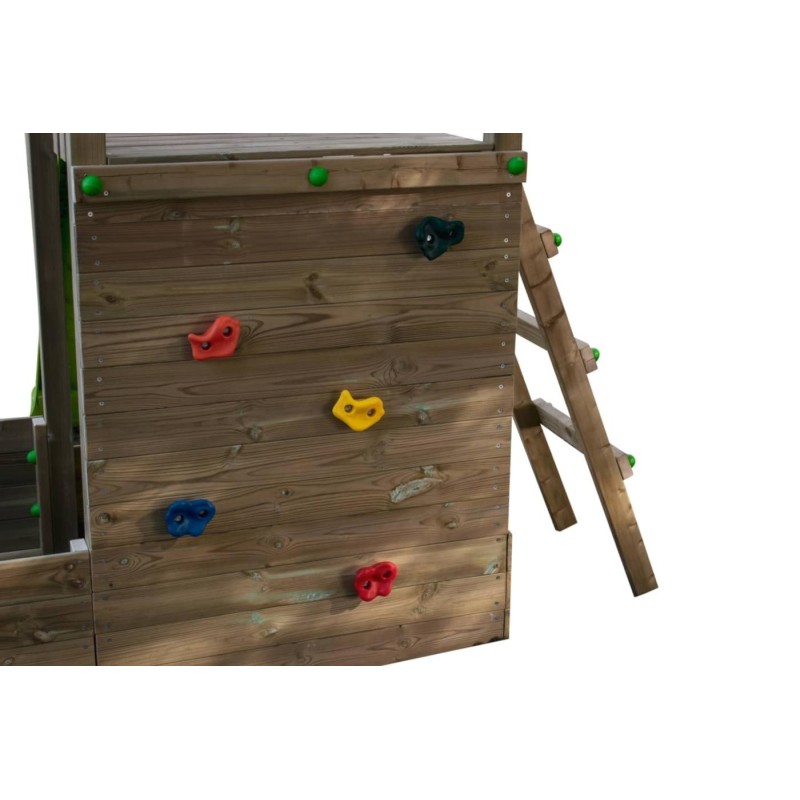 Parque infantil Masgames Nautilus L con pared de escalada