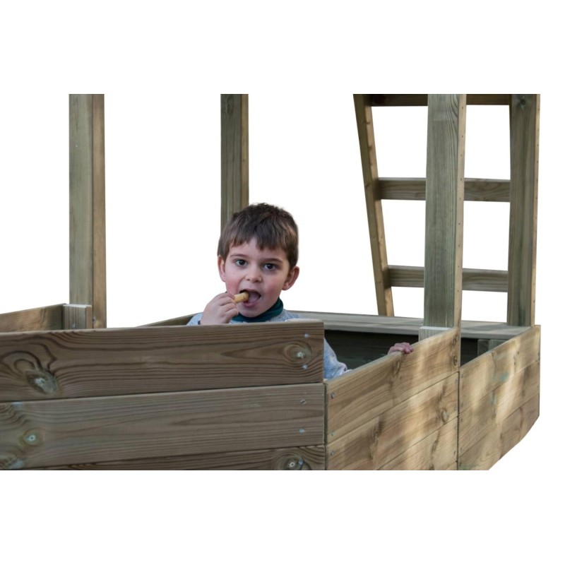 Parque infantil Masgames Nautilus L con pared de escalada