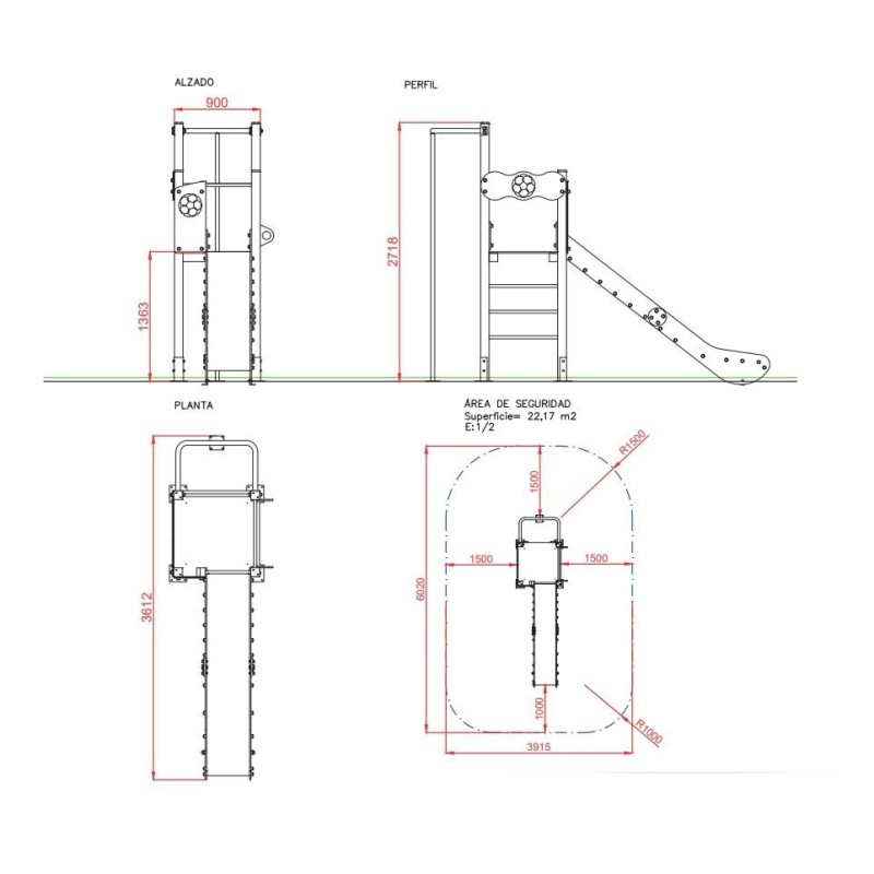 Parc infantil FUTBOL