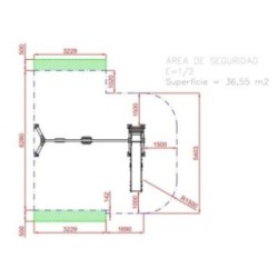 Parque infantil GARUA duplo