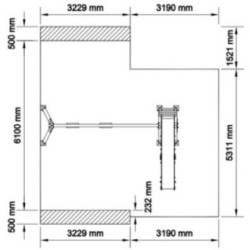 Parque infantil GARUA duplo