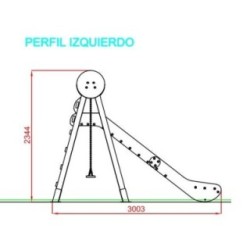 Parque infantil GARUA duplo