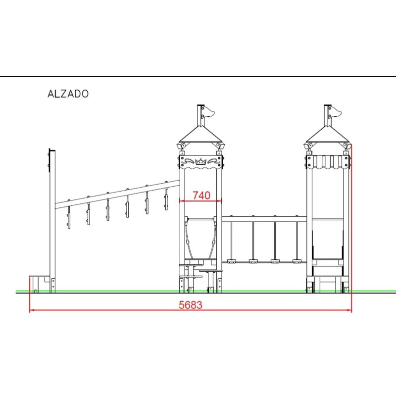 Parque infantil GINCANA