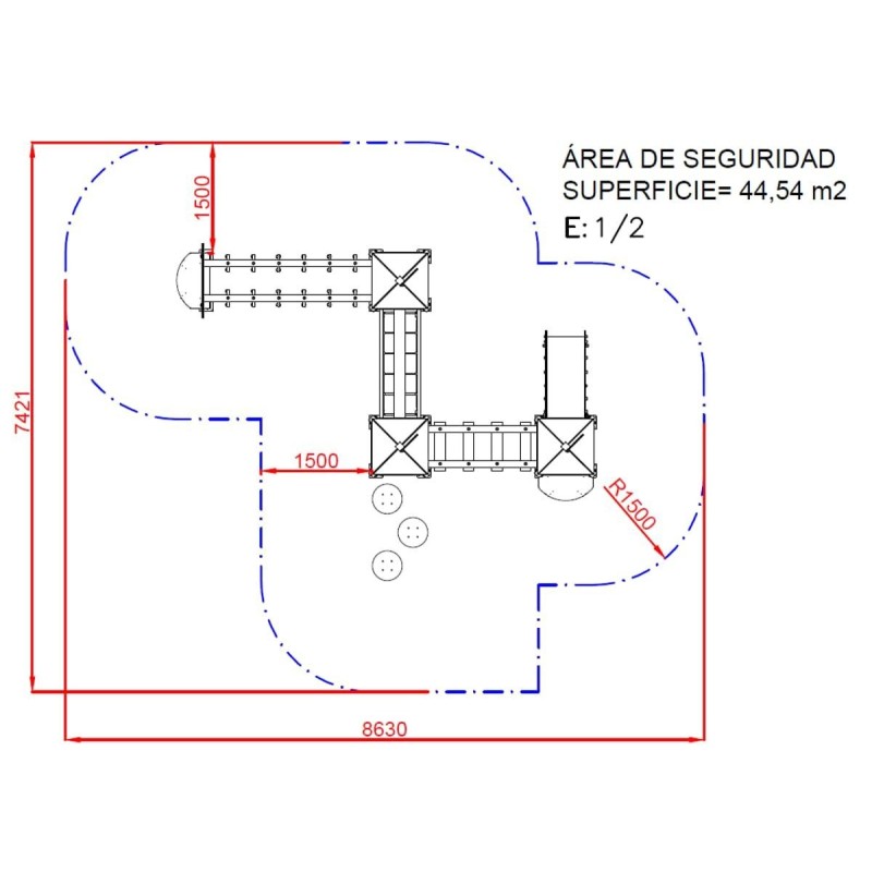 Parque infantil GINCANA