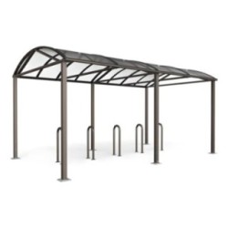 Arco apoya bicicletas CLIP (Galvanizado + Pintado)