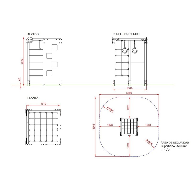 Parque infantil de habilidad OAXACA