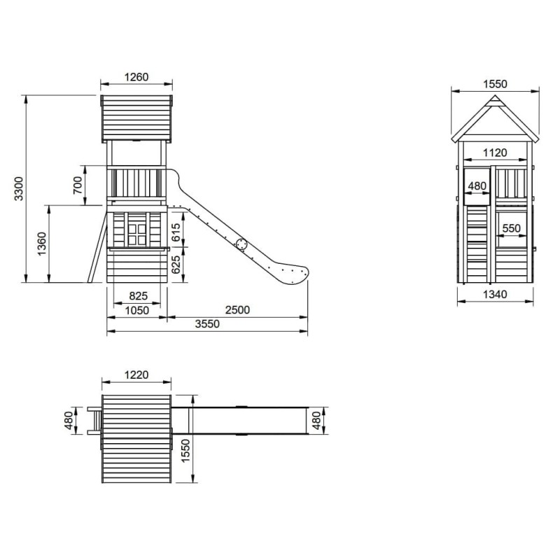 Parque infantil MASGAMES PYXIS Inox