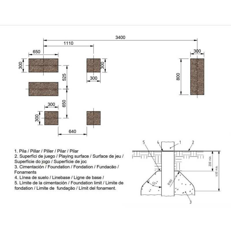 Parque infantil MASGAMES PYXIS Inox
