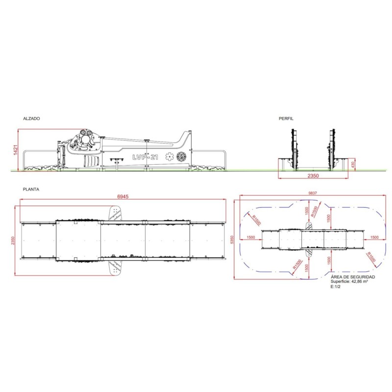 Parque infantil inclusivo AVIONETA