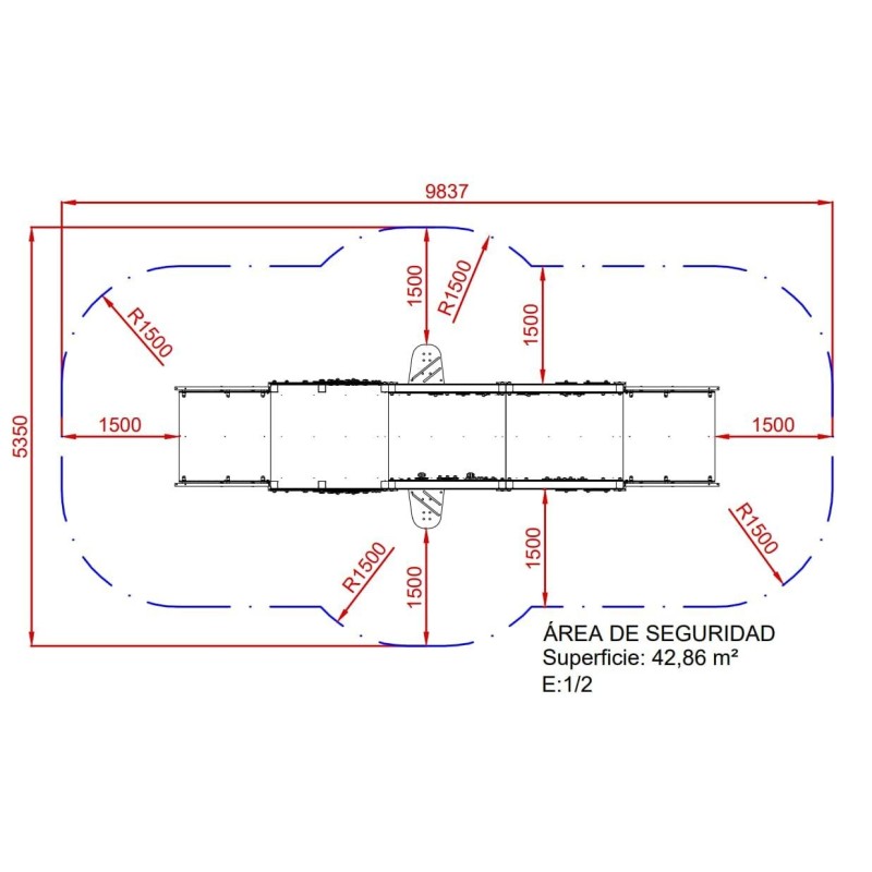 Parque infantil inclusivo AVIONETA