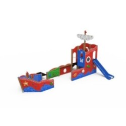 Parque infantil inclusivo Barco Barbarroja