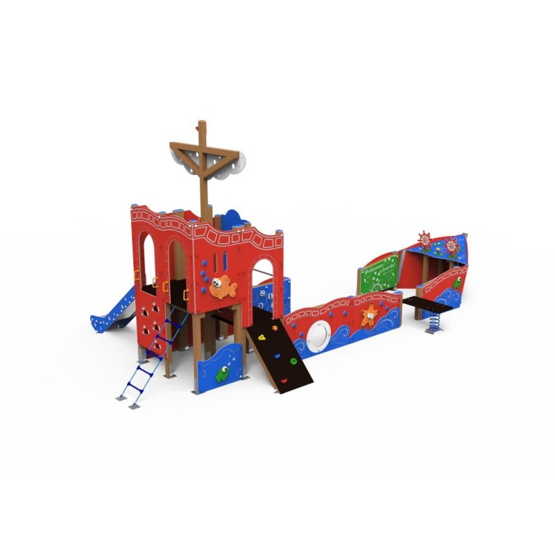 Parque infantil inclusivo Barco Barbarroja
