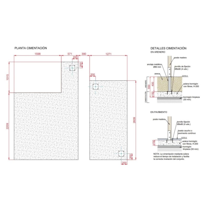 Parque infantil Lancha Afundada
