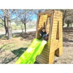 Parc lletra gegant pintada MASGAMES ALPHAPLAY tobogan