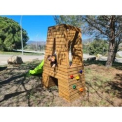 Parque Letra gigante pintada MASGAMES ALPHAPLAY tobogán