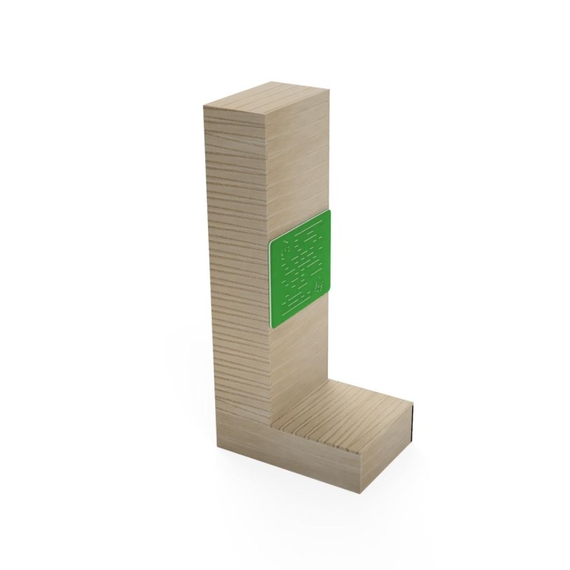 Parc lletra gegant MASGAMES ALPHAPLAY panell de jocs pintada