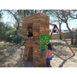 Parc lletra gegant MASGAMES ALPHAPLAY panell de jocs pintada