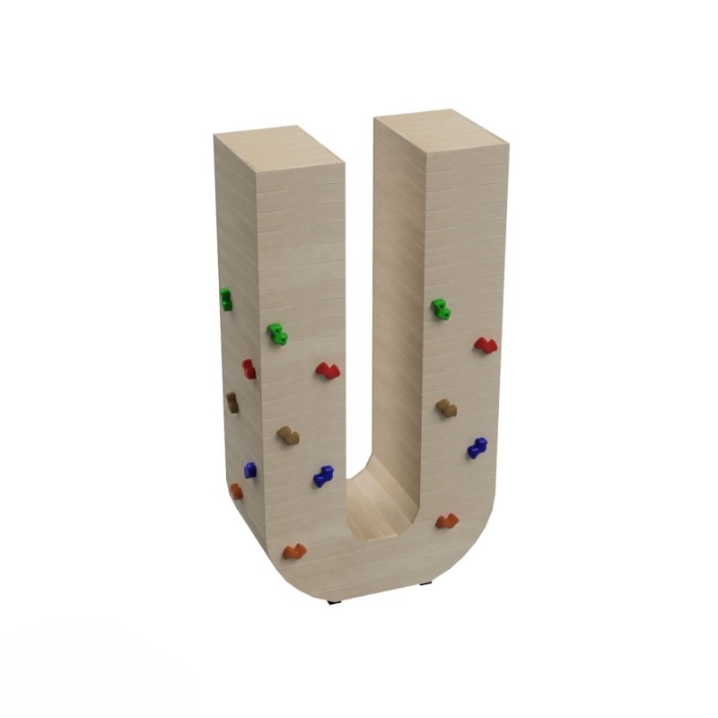 Parque Letra gigante MASGAMES ALPHAPLAY pedras de escalada