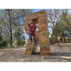 Parque Letra gigante MASGAMES ALPHAPLAY pedras de escalada