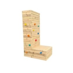 Parque Letra gigante MASGAMES ALPHAPLAY pedras de escalada