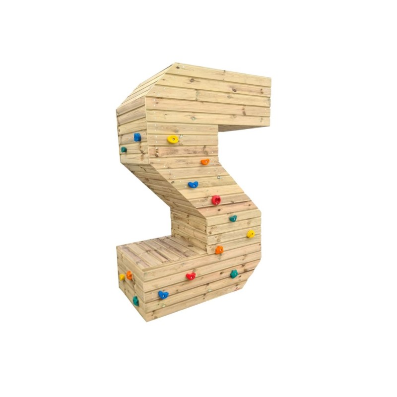 Parque Letra gigante MASGAMES ALPHAPLAY pedras de escalada