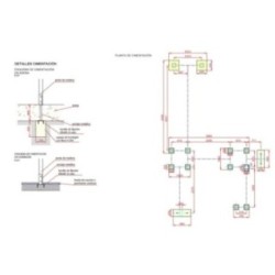 Parque infantil LIMA con columpio doble