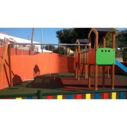 Parque infantil LIMA con columpio doble