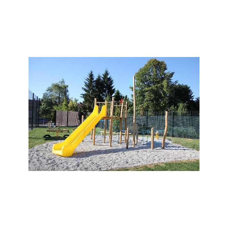 Parque infantil madeira natural Barco Viquingue