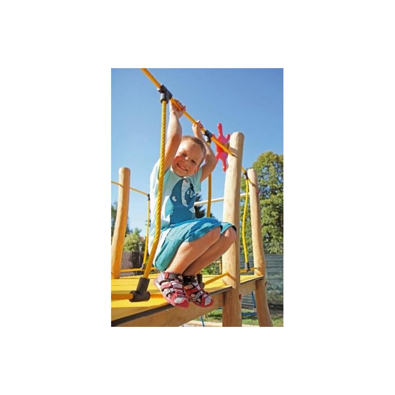 Parque infantil madeira natural Barco Viquingue