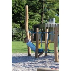 Parque infantil madeira natural Barco Viquingue