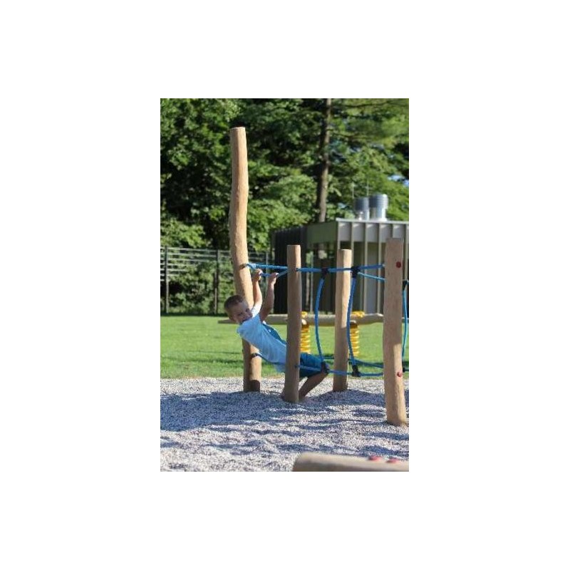 Parque infantil madeira natural Barco Viquingue