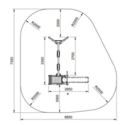 Parque infantil Masgames Lignum L