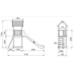 Parque infantil MASGAMES BOREALIS Inox