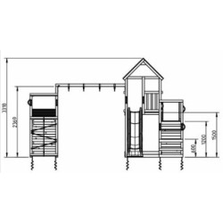 Parque infantil Masgames Penthouse XL + @Challenger