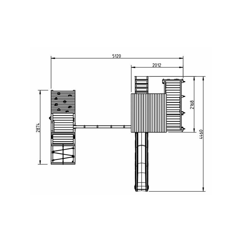 Parque infantil Masgames Penthouse XL + @Challenger