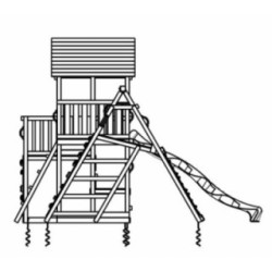 Parque infantil Masgames Penthouse XL + @Challenger