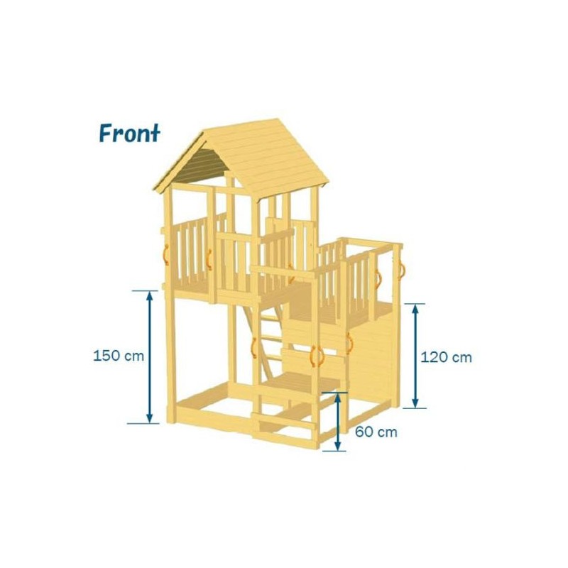 Parque infantil Masgames Penthouse XL + @Challenger