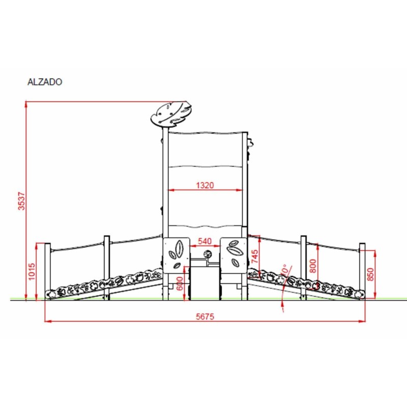 Parque infantil MALI adaptado