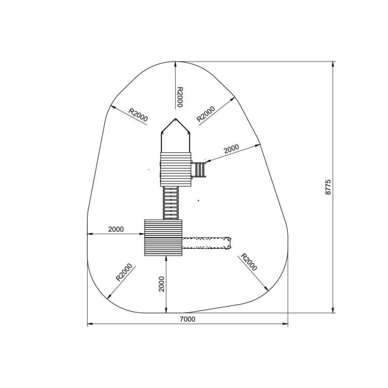 Parque infantil Masgames Atlantic L
