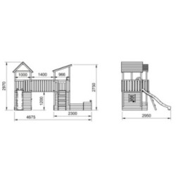 Parque infantil Masgames Atlantic L