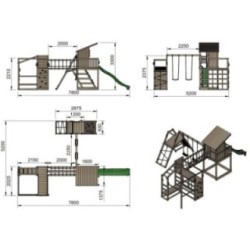 Parque infantil Masgames BAIKAL XL