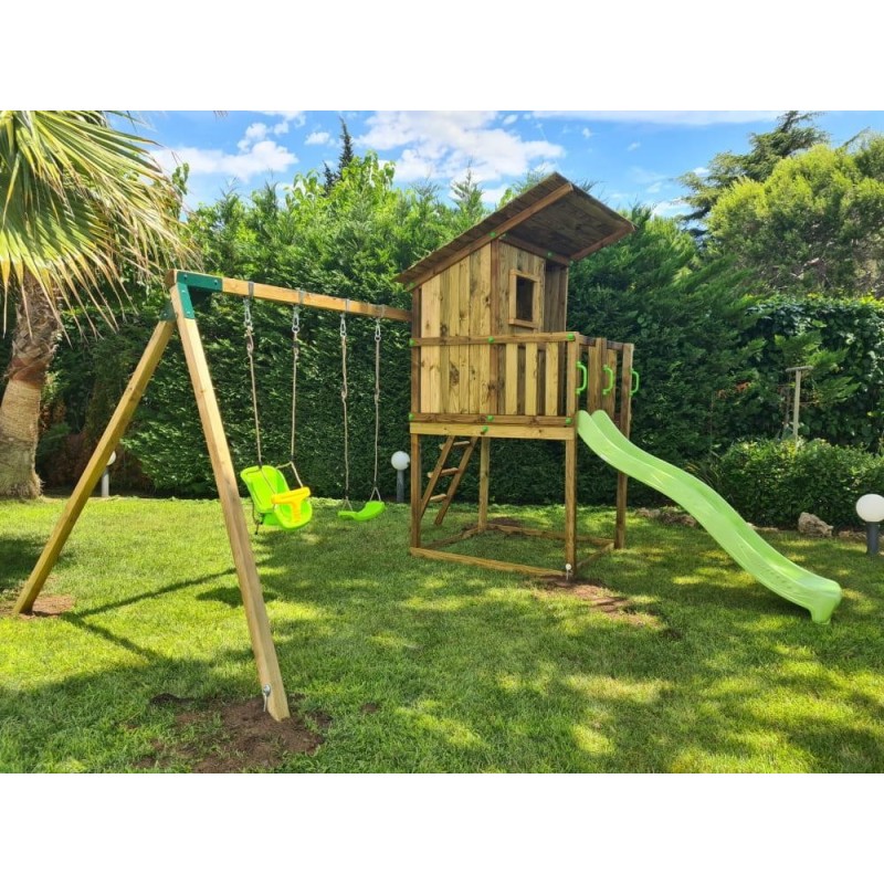 Parque infantil Masgames Beach Hut L + Baloiço