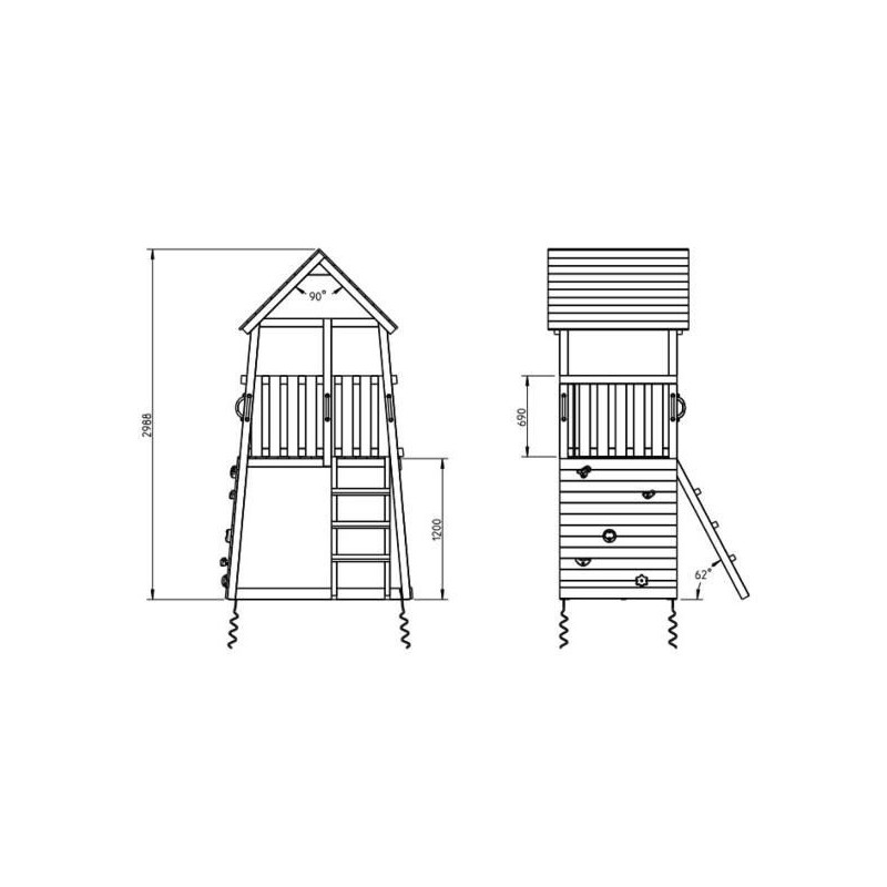 Parc infantil Masgames Belvedere L + Gronxador